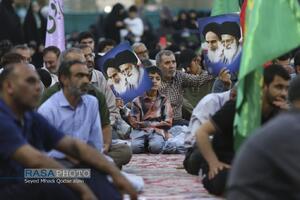 فریاد انتقام خواهی مردم قم در پی شهادت سرداران بزرگ ایران