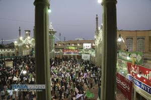 فریاد انتقام خواهی مردم قم در پی شهادت سرداران بزرگ ایران