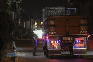 ایست بازرسی شبانه بسیج در قم