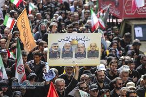 تشییع با شکوه و میلیونی شهدای اقتدار ملی در تهران