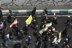 تشییع با شکوه و میلیونی شهدای اقتدار ملی در تهران
