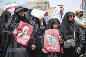 تشییع با شکوه و میلیونی شهدای اقتدار ملی در تهران