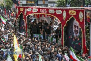 تشییع با شکوه و میلیونی شهدای اقتدار ملی در تهران