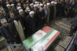 تشییع باشکوه پیکر سرلشکر شهید محمدسعید ایزدی (حاج رمضان) در قم