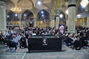 تشییع پیکر آیت‌ الله نعیم آبادی در قم