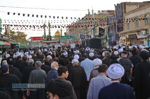 تشییع پیکر آیت‌ الله نعیم آبادی در قم