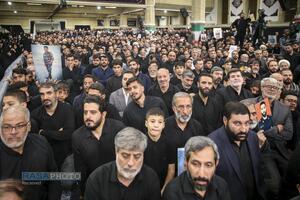 برگزاری مراسم بزرگداشت شهدای جنگ تحمیلی اخیر با حضور و سخنرانی رهبر معظم انقلاب
