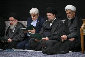 برگزاری مراسم بزرگداشت شهدای جنگ تحمیلی اخیر با حضور و سخنرانی رهبر معظم انقلاب