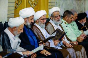 مراسم بزرگداشت شهدای تقتدار و چهلم شهدای روحانیت