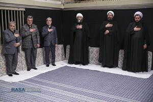 عزاداری هیئتهای دانشجویی به مناسبت اربعین حسینی در حسینیه امام خمینی (ره)