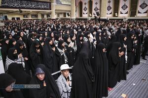 عزاداری هیئتهای دانشجویی به مناسبت اربعین حسینی در حسینیه امام خمینی (ره)