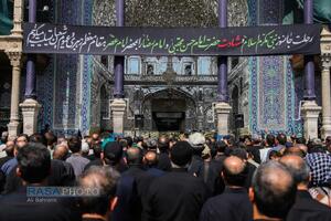دسته عزاداری خادمان کریمه اهل‌بیت (ع) در روز شهادت امام رئوف (ع)