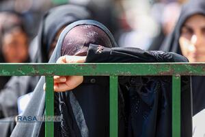 دسته عزاداری خادمان کریمه اهل‌بیت (ع) در روز شهادت امام رئوف (ع)