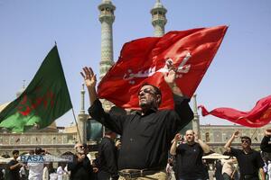 عزاداری روز شهادت حضرت امام حسن عسکری (علیه‌السلام) در قم