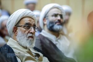 آیین رونمایی و آغاز برپایی جلسات درس اخلاق در مساجد استان قم با سخنرانی آیت الله شب زنده دار