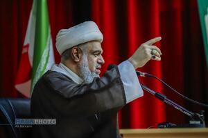آیین رونمایی و آغاز برپایی جلسات درس اخلاق در مساجد استان قم با سخنرانی آیت الله شب زنده دار