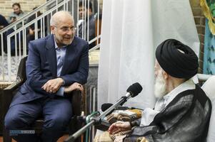 دیدار رئیس مجلس شورای اسلامی با مراجع تقلید