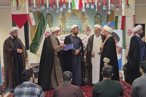 مراسم تجلیل از رزمندگان روحانی دفاع مقدس در تبریز