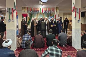 مراسم تجلیل از رزمندگان روحانی دفاع مقدس در تبریز