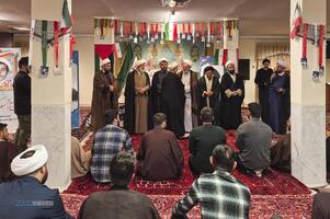 مراسم تجلیل از رزمندگان روحانی دفاع مقدس در تبریز