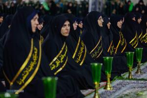آیین شمعدان‌ در شام رحلت بانوی کرامت (س)