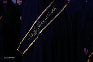 آیین شمعدان‌ در شام رحلت بانوی کرامت (س)