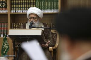 جلسه درس خارج فقه آیت الله کرمی جهرمی