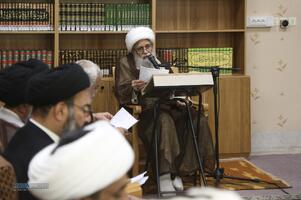 جلسه درس خارج فقه آیت الله کرمی جهرمی