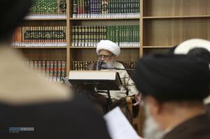جلسه درس خارج فقه آیت الله کرمی جهرمی