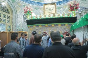 حال و هوای آستان امامزاده موسی مبرقع در ایام ارتحال ایشان