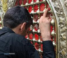 حال و هوای آستان امامزاده موسی مبرقع در ایام ارتحال ایشان