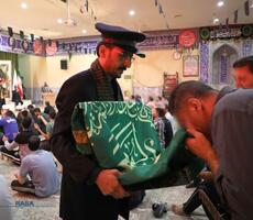 حال و هوای آستان امامزاده موسی مبرقع در ایام ارتحال ایشان