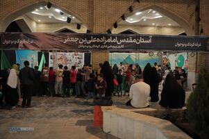 حال و هوای آستان امامزاده موسی مبرقع در ایام ارتحال ایشان