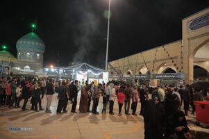 حال و هوای آستان امامزاده موسی مبرقع در ایام ارتحال ایشان