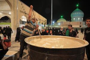 حال و هوای آستان امامزاده موسی مبرقع در ایام ارتحال ایشان