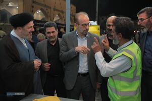 حال و هوای آستان امامزاده موسی مبرقع در ایام ارتحال ایشان