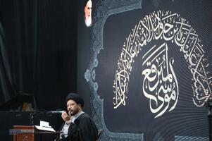 حال و هوای آستان امامزاده موسی مبرقع در ایام ارتحال ایشان