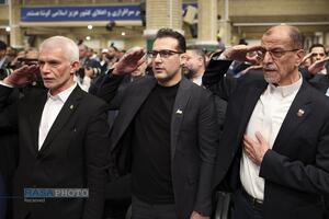 دیدار قهرمانان و مدال‌آوران ورزشی و المپیادهای علمی جهانی با رهبر انقلاب