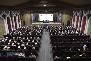 گردهمایی مبلغین استان همدان با حضور آیت الله مروی