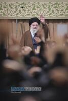 دیدار دانش‌آموزان و دانشجویان با رهبر معظم انقلاب