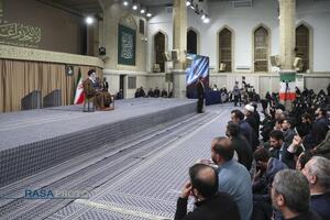 دیدار دانش‌آموزان و دانشجویان با رهبر معظم انقلاب