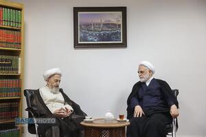 دیدار رئیس قوه قضائیه با مراجع تقلید