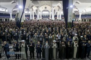 اقامه نماز باران در قم