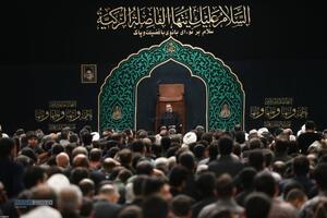 دومین شب مراسم عزاداری ایام شهادت حضرت فاطمةالزهرا (سلام‌الله‌علیها) در حسینیه امام خمینی (ره)