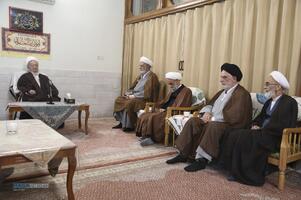 دیدار اعضای شورای عالی حوزه علمیه خراسان با حضرت آیت الله مکارم شیرازی