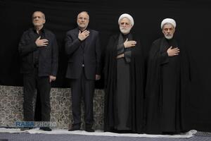 مراسم عزاداری شب شهادت حضرت فاطمةالزهرا (سلام‌الله‌علیها) در حسینیه امام خمینی (ره)