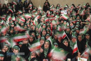 مراسم روز بسیج در حسینیه امام خمینی (ره)