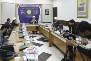 دیدار اعضای ستاد کنگره آیت الله یزدی (ره) بادبیرکل مجمع جهانی اهلبیت (ع)