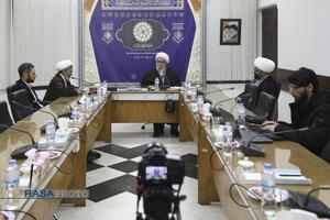 دیدار اعضای ستاد کنگره آیت الله یزدی (ره) بادبیرکل مجمع جهانی اهلبیت (ع)