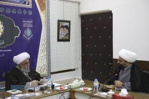 دیدار اعضای ستاد کنگره آیت الله یزدی (ره) بادبیرکل مجمع جهانی اهلبیت (ع)
